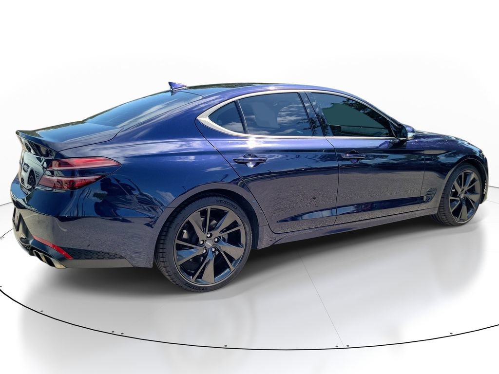 Certified 2023 Genesis G70 2.0T w/ Sport Prestige Package RWD image 2