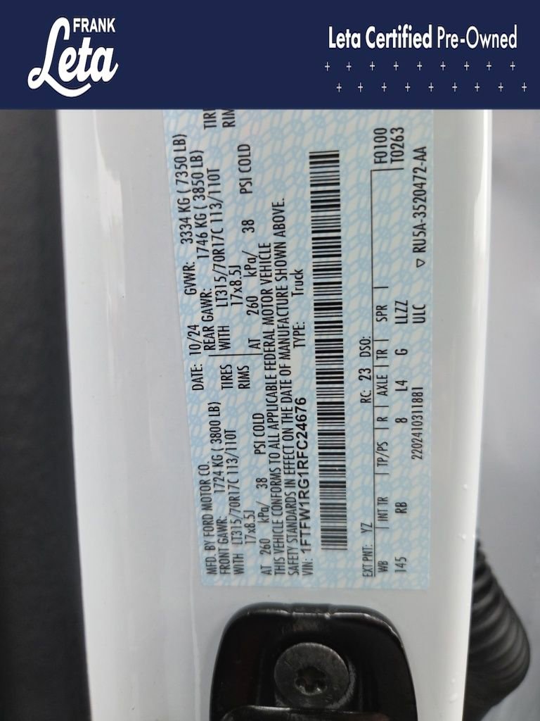 Used 2024 Ford F150 Raptor image 34