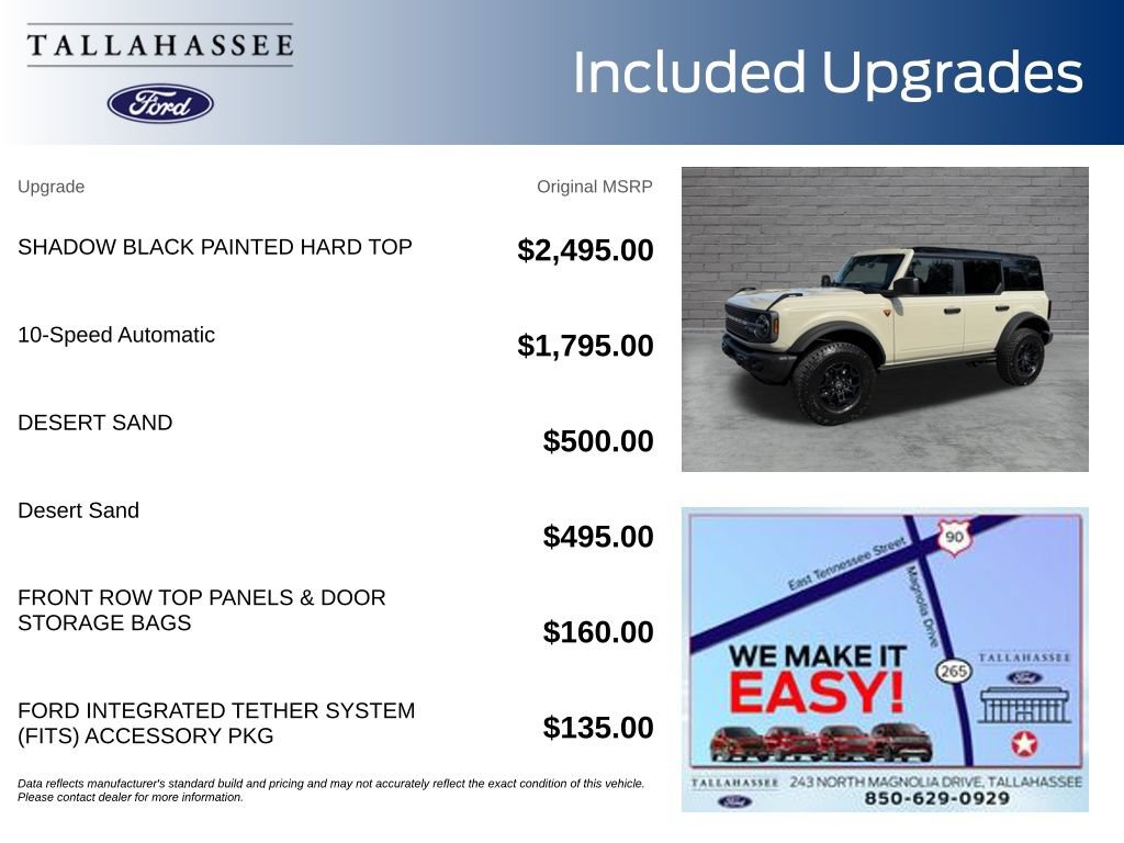 New 2026 Ford Bronco Badlands AWD/4WD image 3