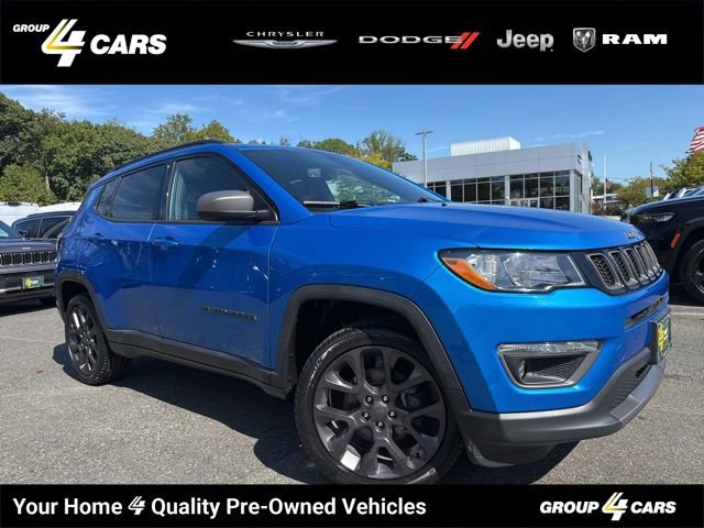 Certified 2021 Jeep Compass 80th Special Edition w/ Sun and Sound Group