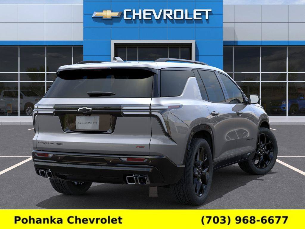 New 2026 Chevrolet Traverse RS w/ LPO, Floor Liner Package AWD/4WD image 4