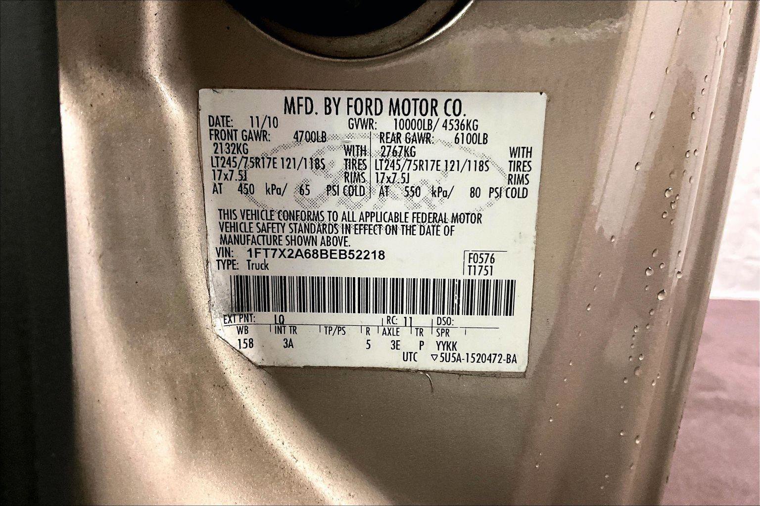 Used 2011 Ford F250 XLT w/ Camper Pkg image 33