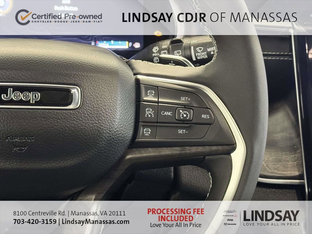 Certified 2025 Jeep Grand Cherokee L Limited w/ Luxury Tech Group II AWD/4WD image 32