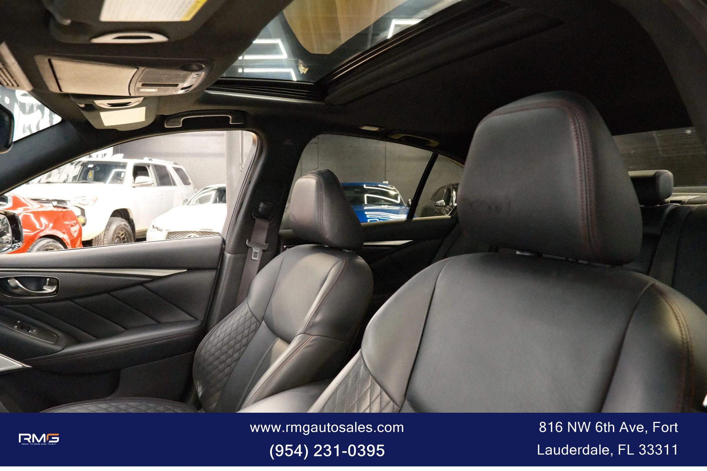 Used 2024 INFINITI Q50 Red Sport 400 w/ Black Opal Edition AWD/4WD image 15