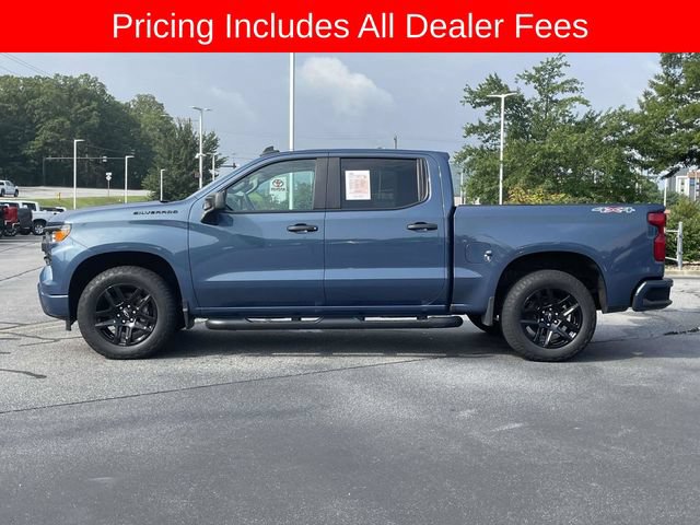 Used 2024 Chevrolet Silverado 1500 Custom w/ Turbomax Blackout Package AWD/4WD video 2