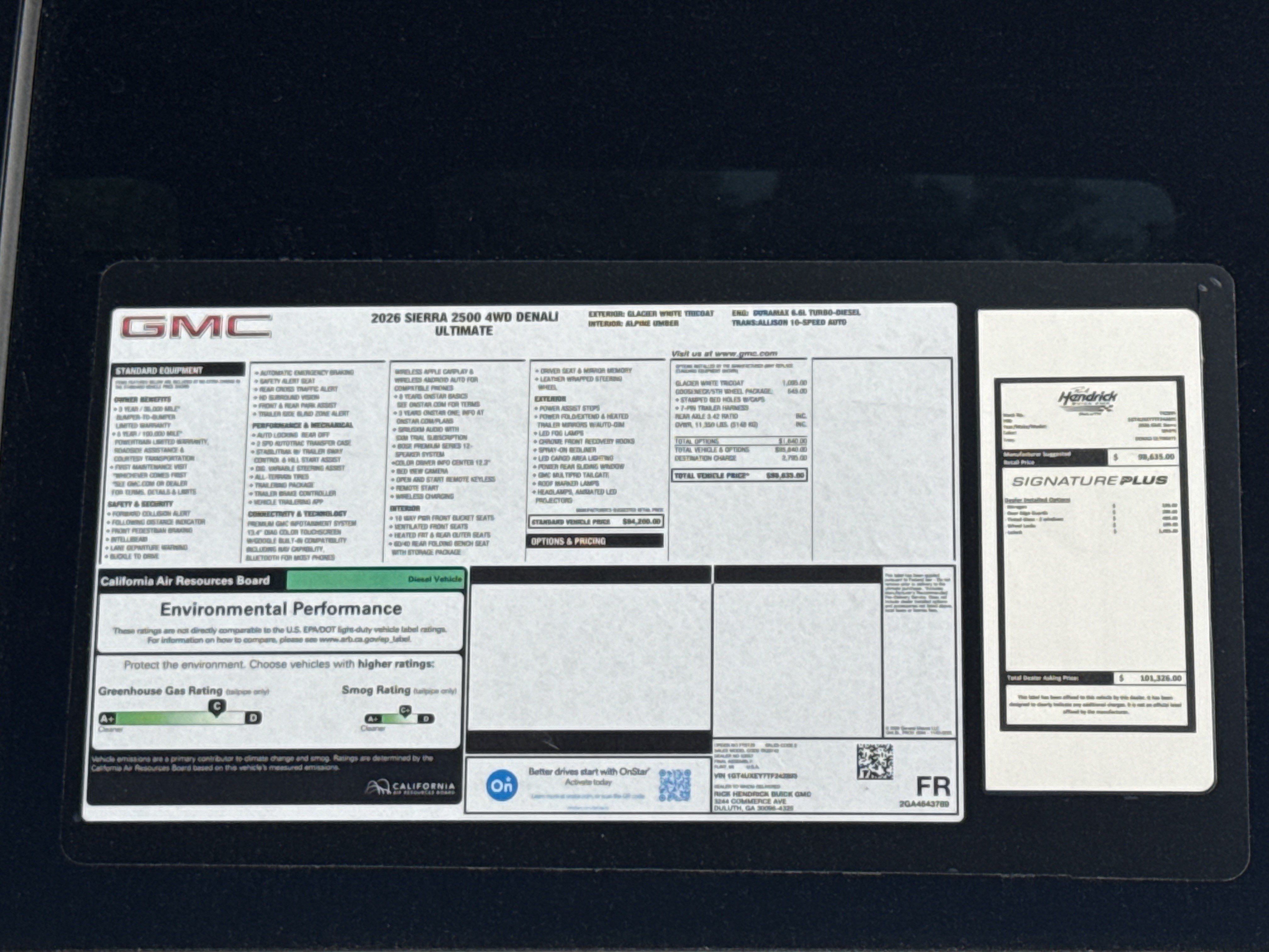 New 2026 GMC Sierra 2500 Denali Ultimate AWD/4WD image 38
