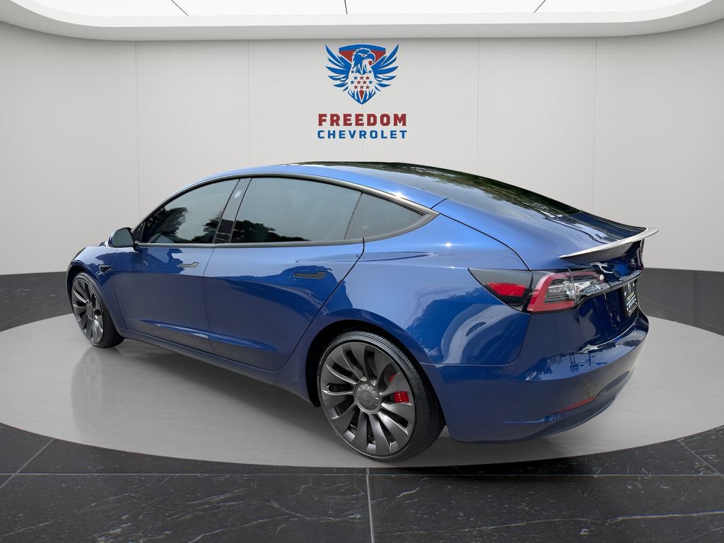 Used 2021 Tesla Model 3 Performance AWD/4WD image 4