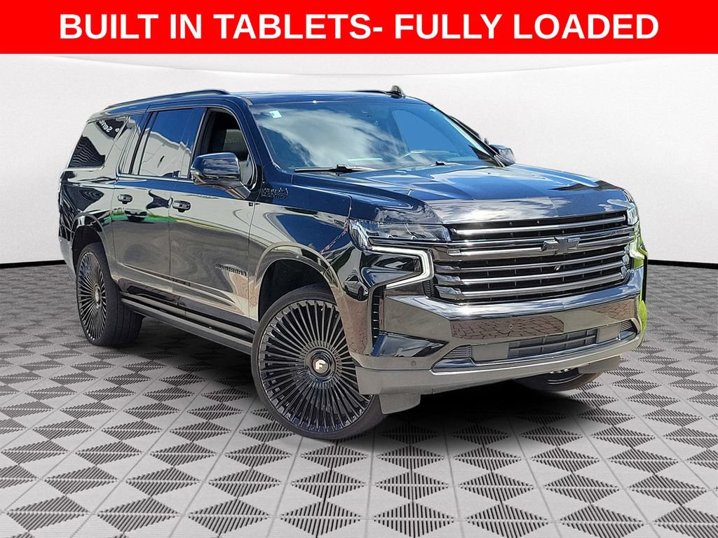 Used 2021 Chevrolet Suburban High Country w/ Premium Package AWD/4WD image 1