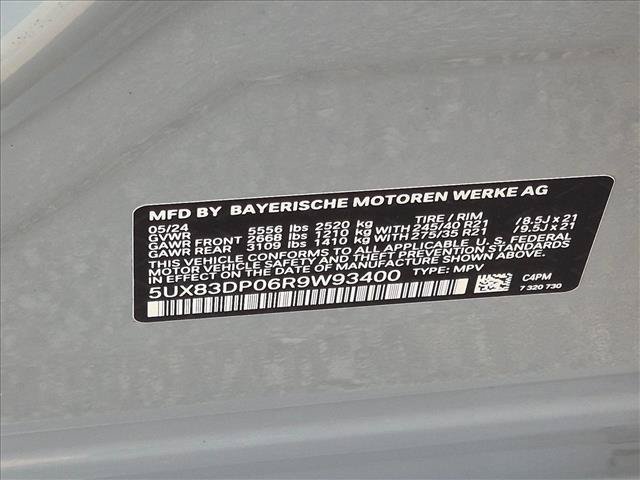 Certified 2024 BMW X3 M40i w/ Parking Assistance Package AWD/4WD image 26