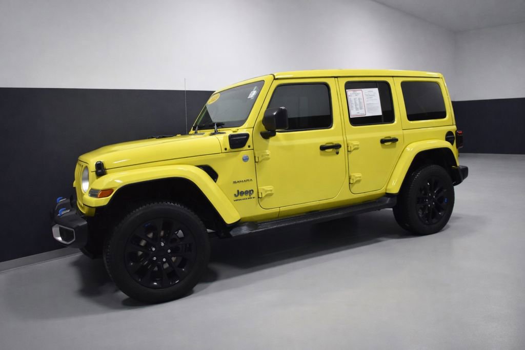 Used 2023 Jeep Wrangler Sahara 4xe w/ Cold Weather Group image 2