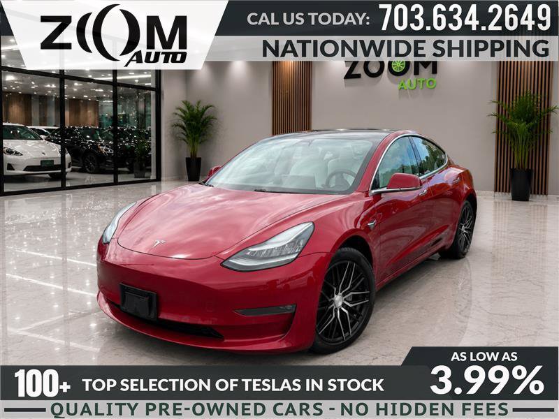 Used 2018 Tesla Model 3 Long Range AWD/4WD image 1