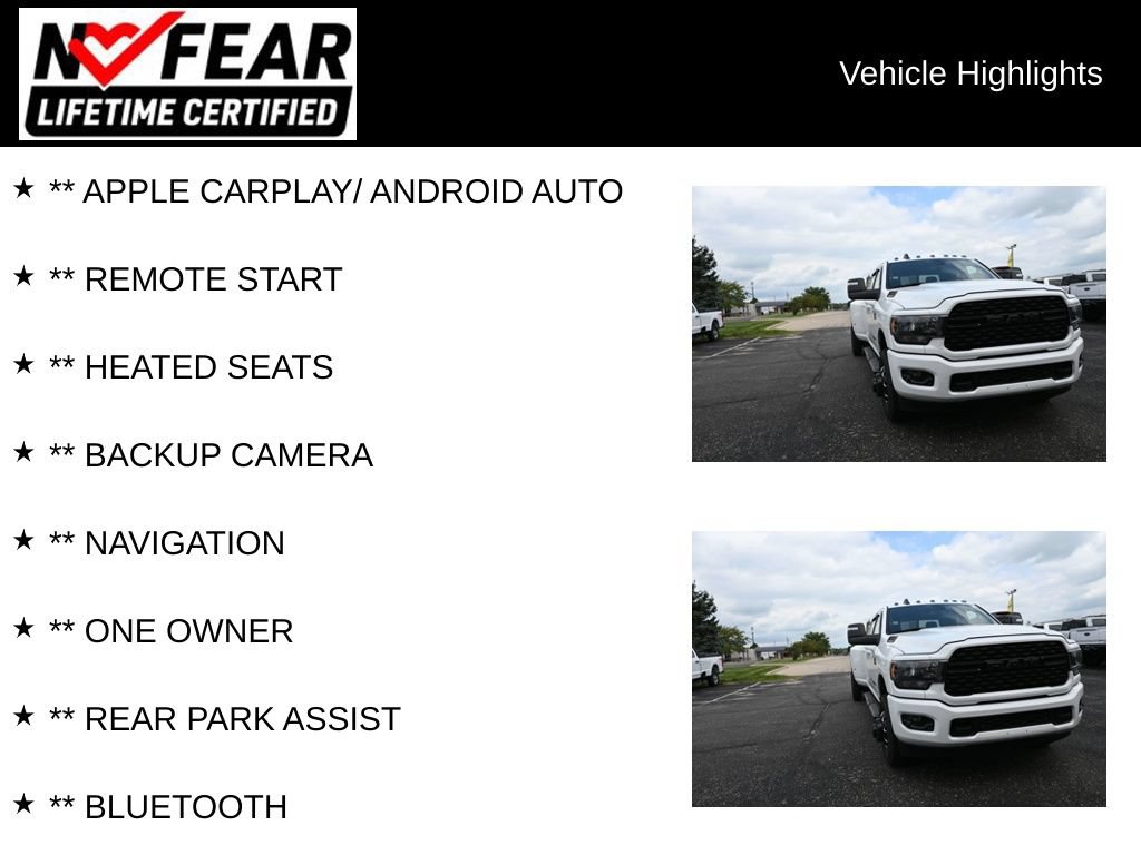 Used 2024 RAM 3500 Big Horn w/ Night Edition AWD/4WD image 2