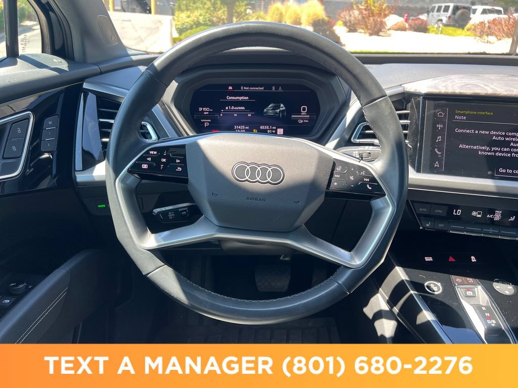 Used 2023 Audi Q4 e-tron Premium Plus w/ Premium Plus AWD/4WD image 17