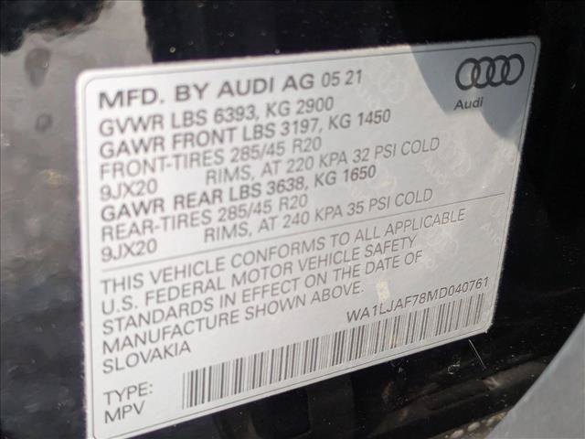 Used 2021 Audi Q7 2.0T Premium Plus w/ Executive Package AWD/4WD image 16