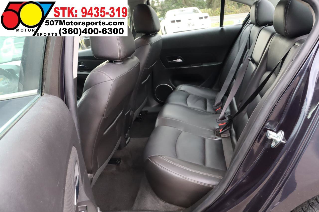 Used 2015 Chevrolet Cruze LTZ w/ Sun, Sound and Sport Package FWD image 14