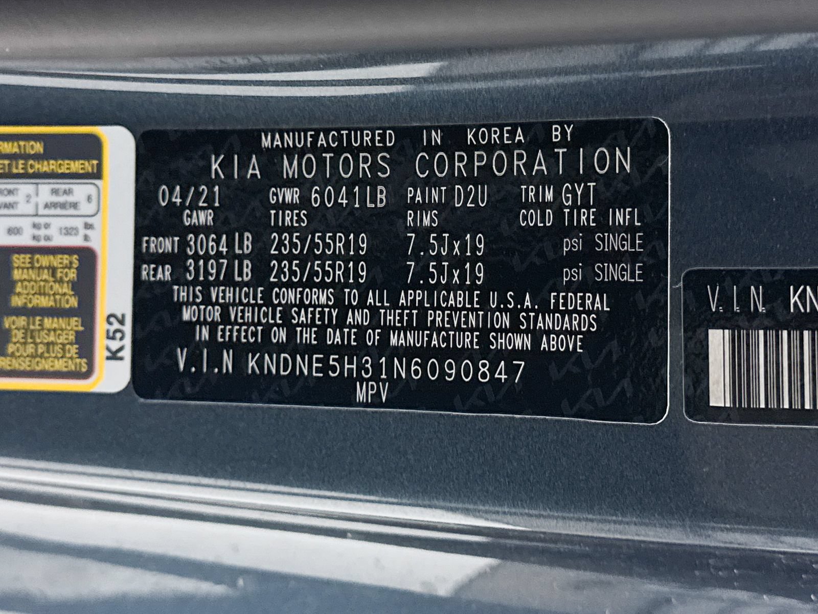 Used 2022 Kia Carnival SX FWD image 37