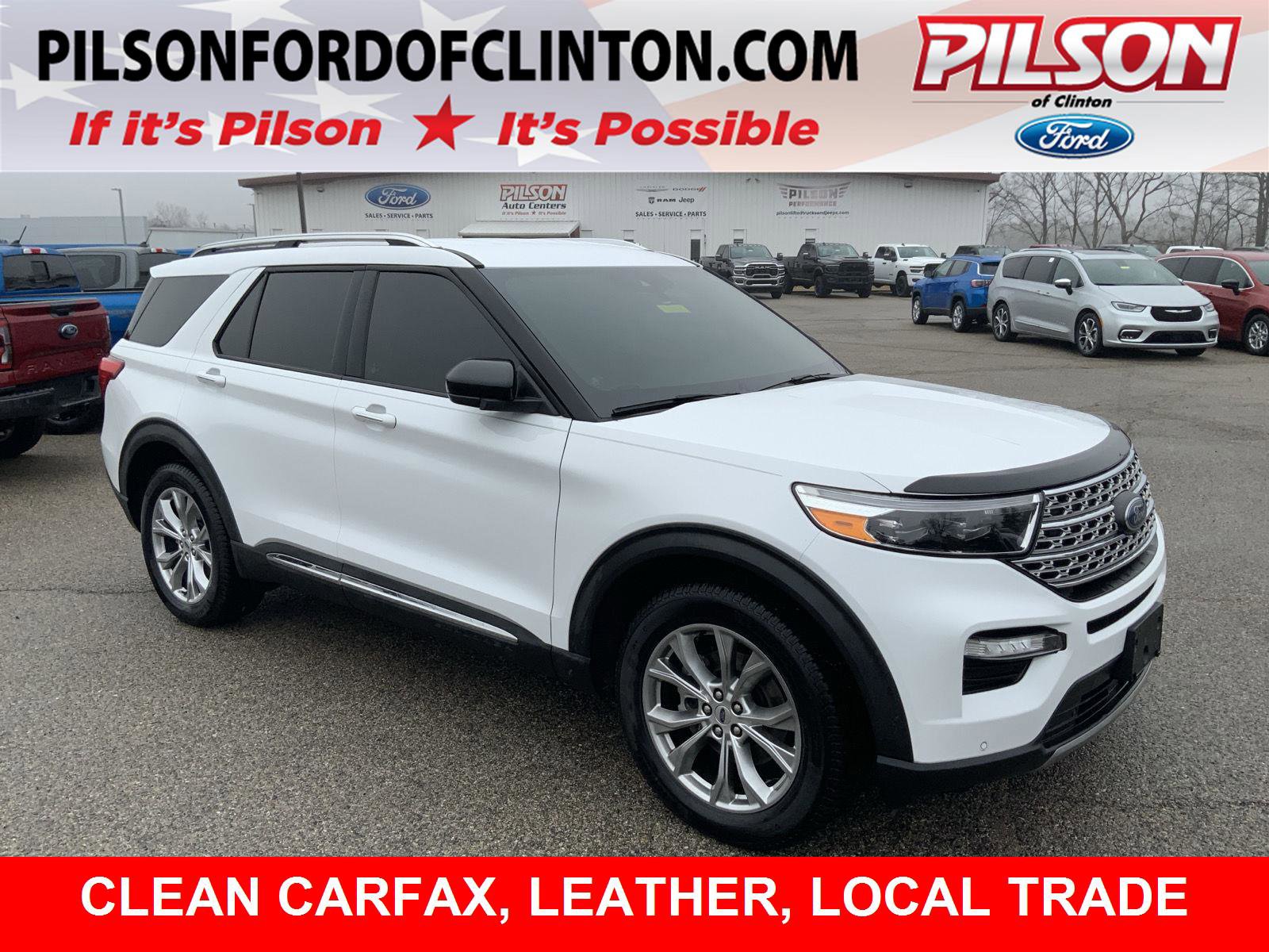 Used 2022 Ford Explorer Limited AWD/4WD image 1