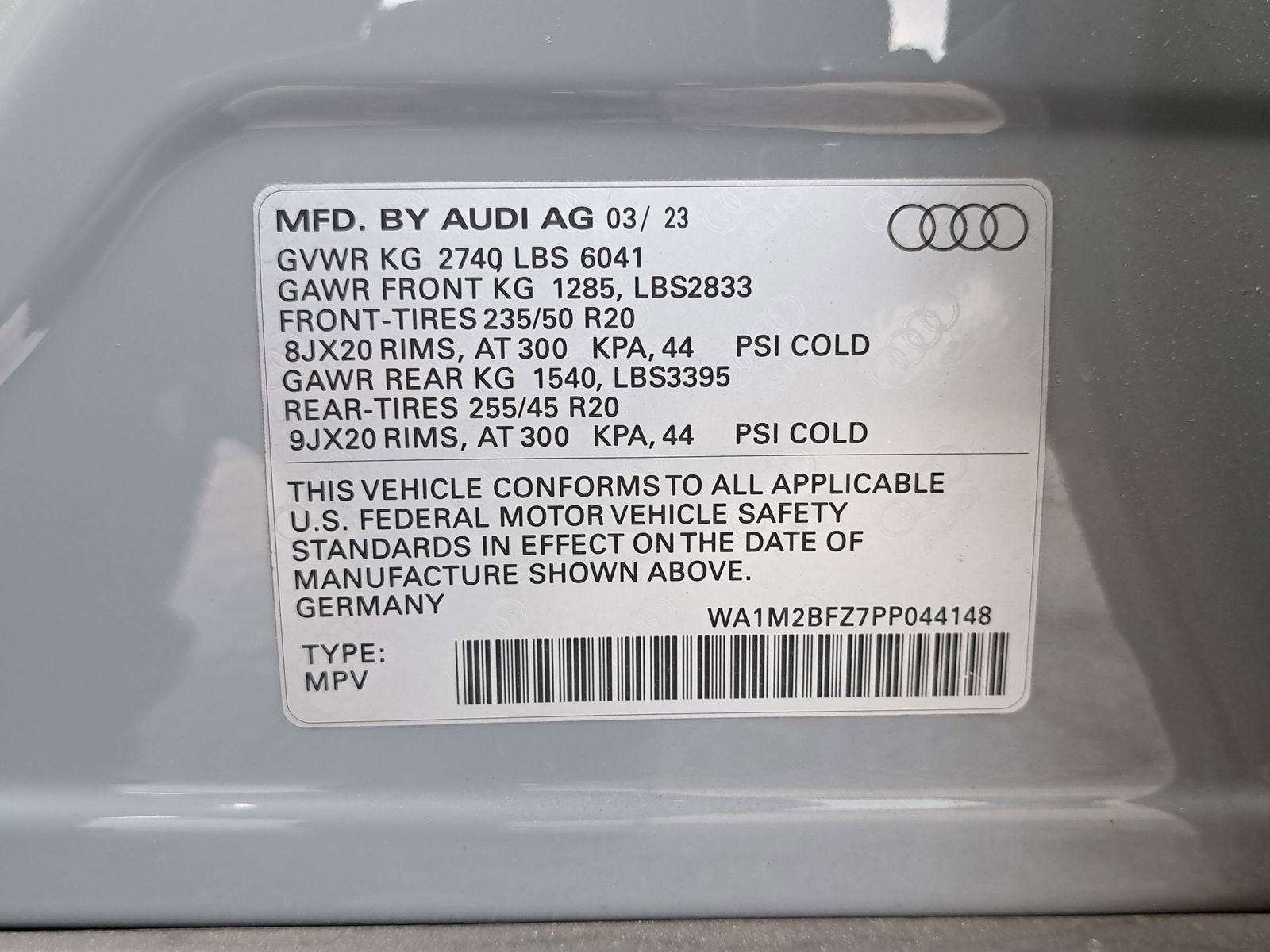 Used 2023 Audi Q4 e-tron Prestige w/ Black Optic Package image 11