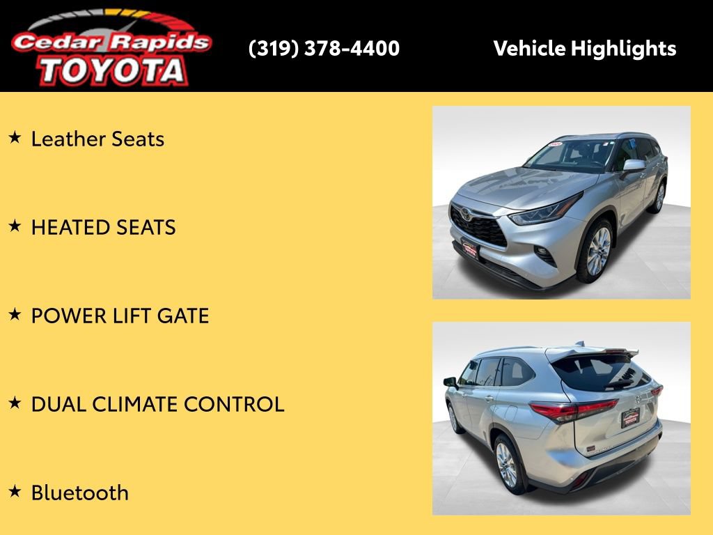 Certified 2021 Toyota Highlander Limited AWD/4WD image 16