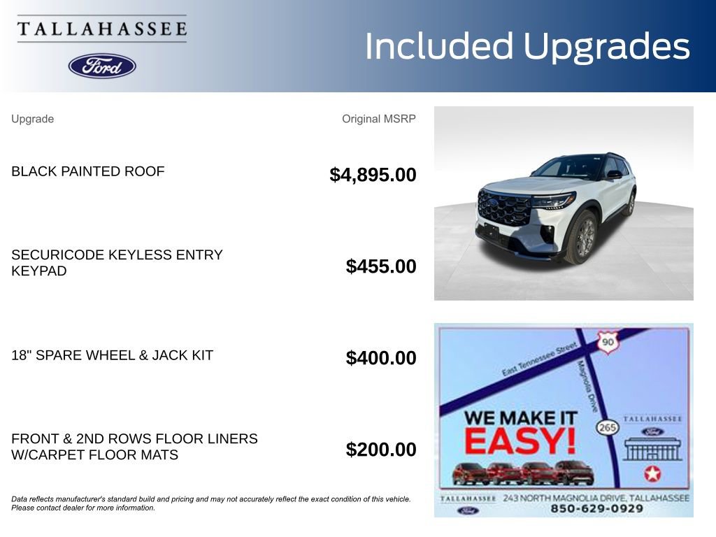 New 2025 Ford Explorer Platinum image 3