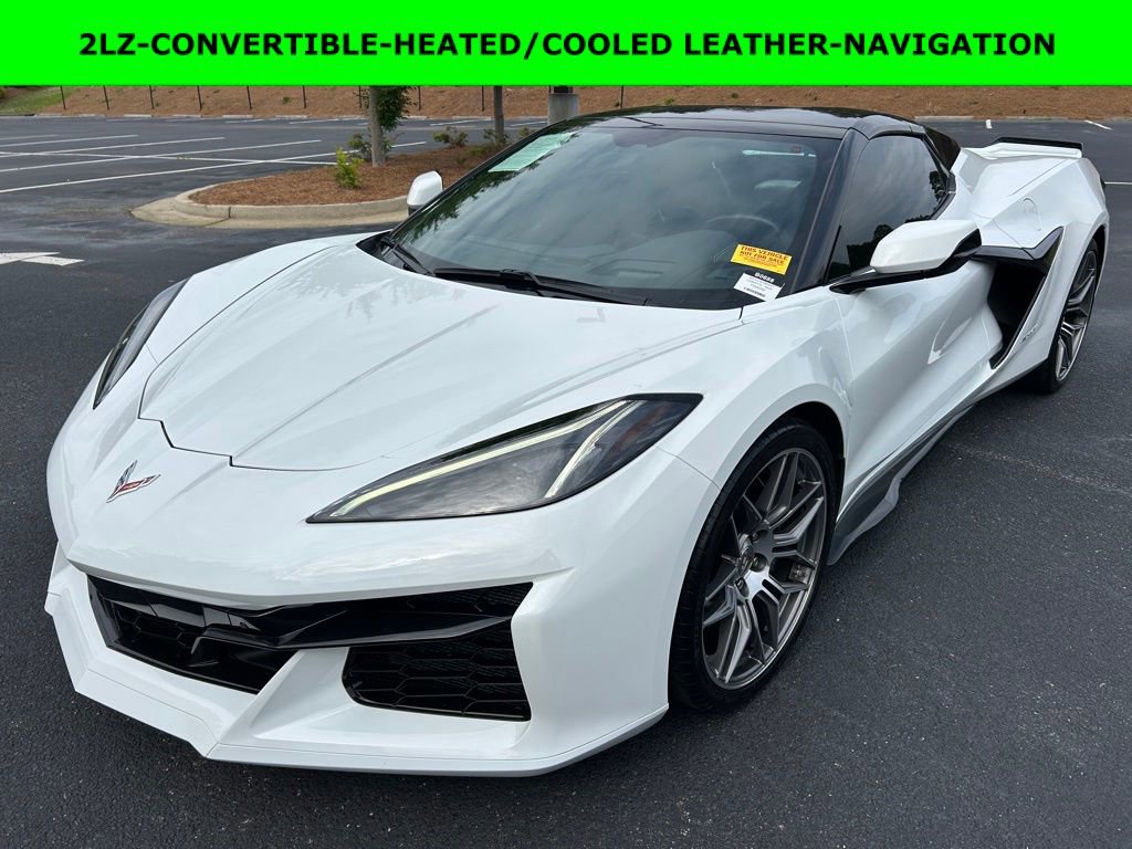 Used 2023 Chevrolet Corvette Z06 w/ Chrome Exterior Badge Package