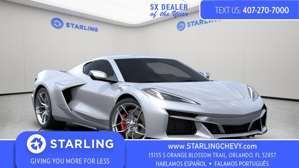New 2026 Chevrolet Corvette Z06 w/ Chrome Exterior Badge Package
