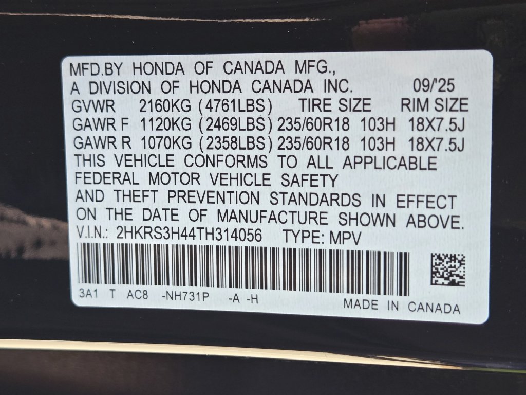Certified 2026 Honda CR-V EX image 31