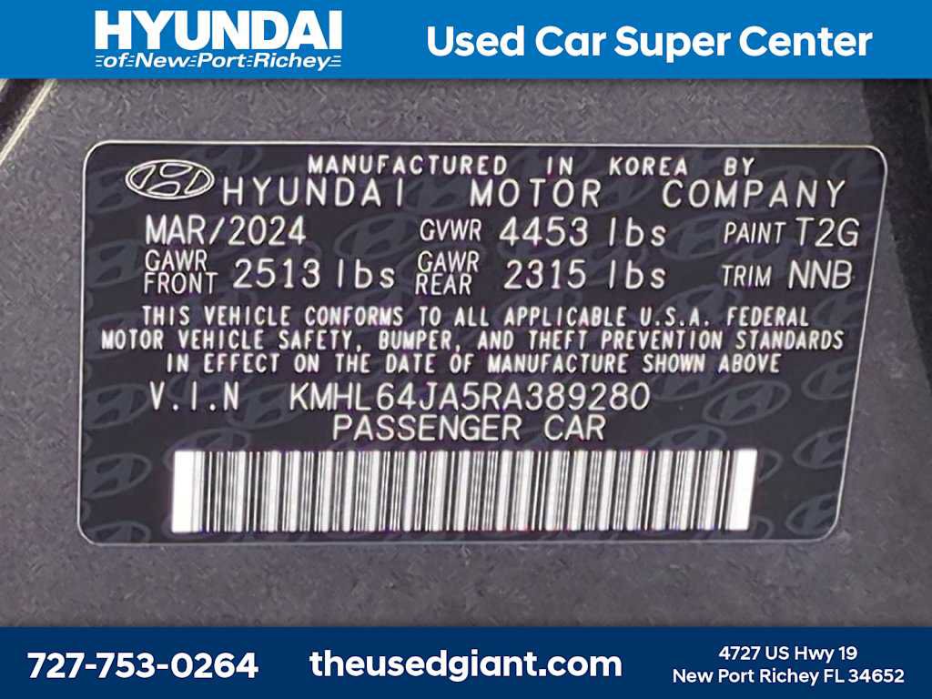 Used 2024 Hyundai Sonata SEL FWD image 32