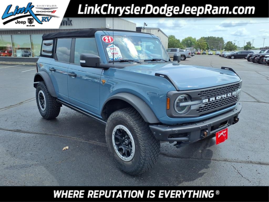 Used 2021 Ford Bronco Badlands image 1