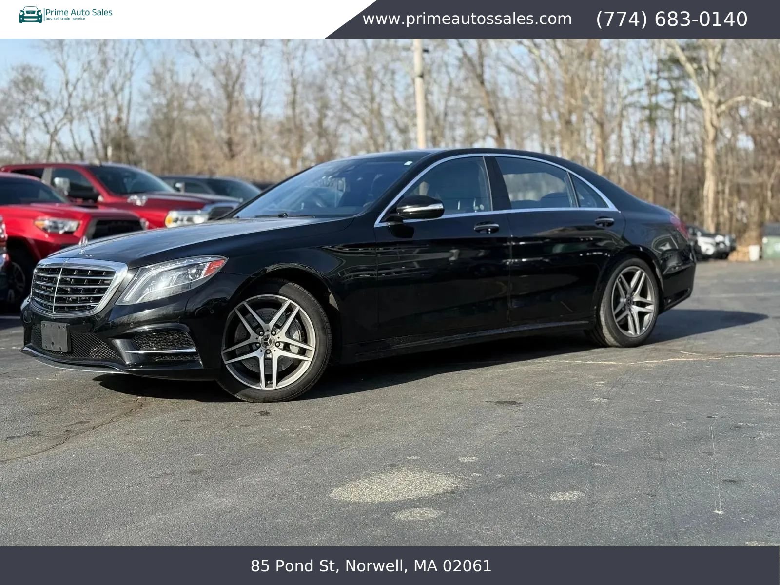 Used 2015 Mercedes-Benz S 550 4MATIC Sedan image 3