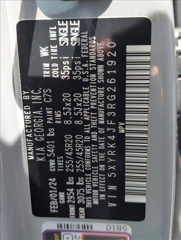 Used 2024 Kia Sorento SX FWD image 25