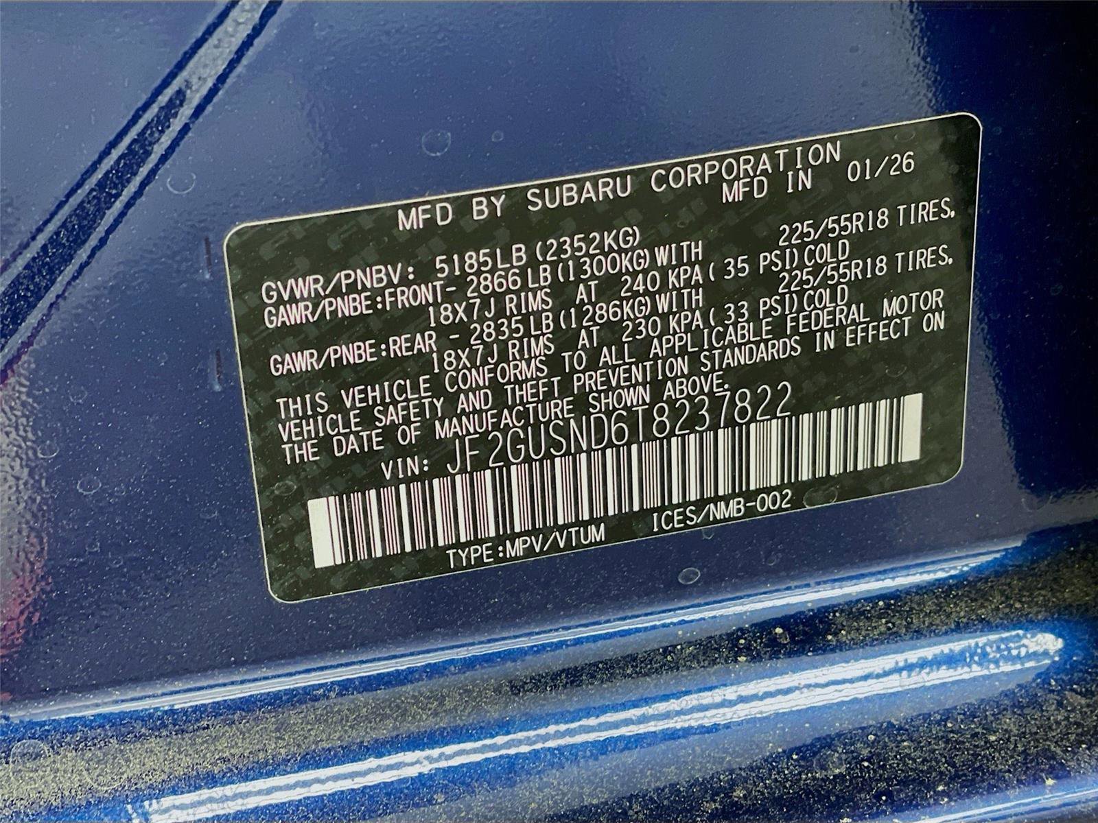 New 2026 Subaru Crosstrek 2.5i Limited AWD/4WD image 21