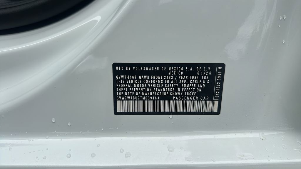 New 2026 Volkswagen Jetta SE image 28