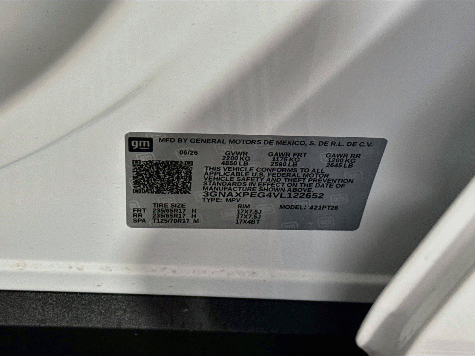 New 2027 Chevrolet Equinox LT AWD/4WD image 24