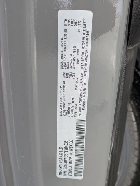 New 2026 RAM ProMaster 1500 w/ Cold Weather Group image 30