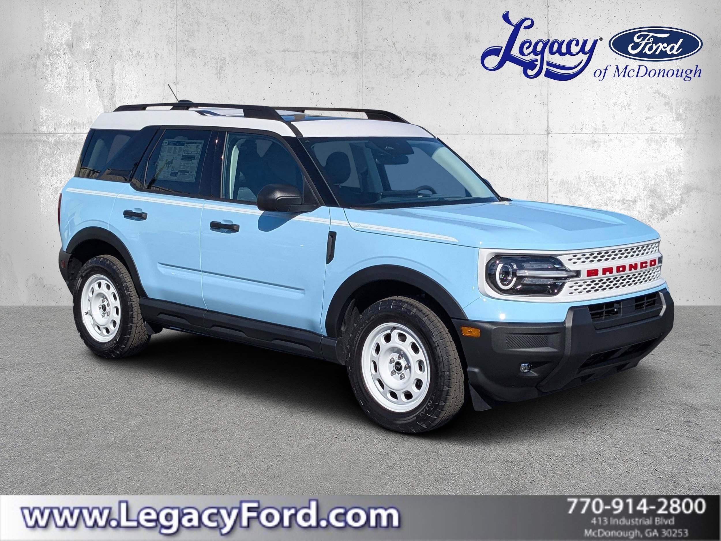 New 2025 Ford Bronco Sport Heritage w/ Convenience Package
