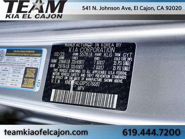 Certified 2023 Kia Sorento EX FWD image 34