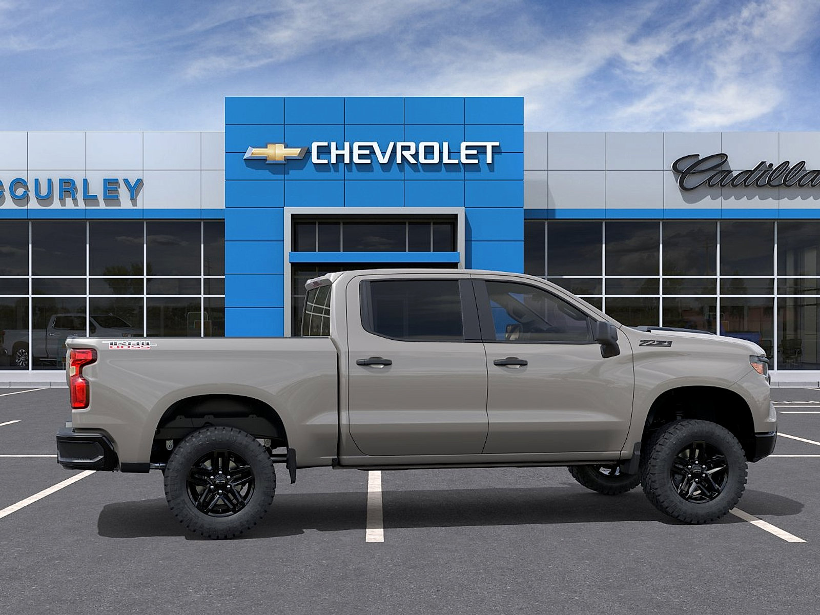 New 2026 Chevrolet Silverado 1500 Custom Trail Boss w/ Dark Appearance Package AWD/4WD image 5