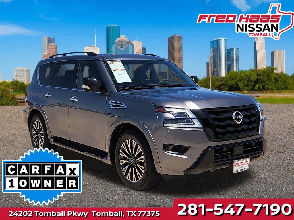 Used 2021 Nissan Armada SL w/ Midnight Edition Package image 1