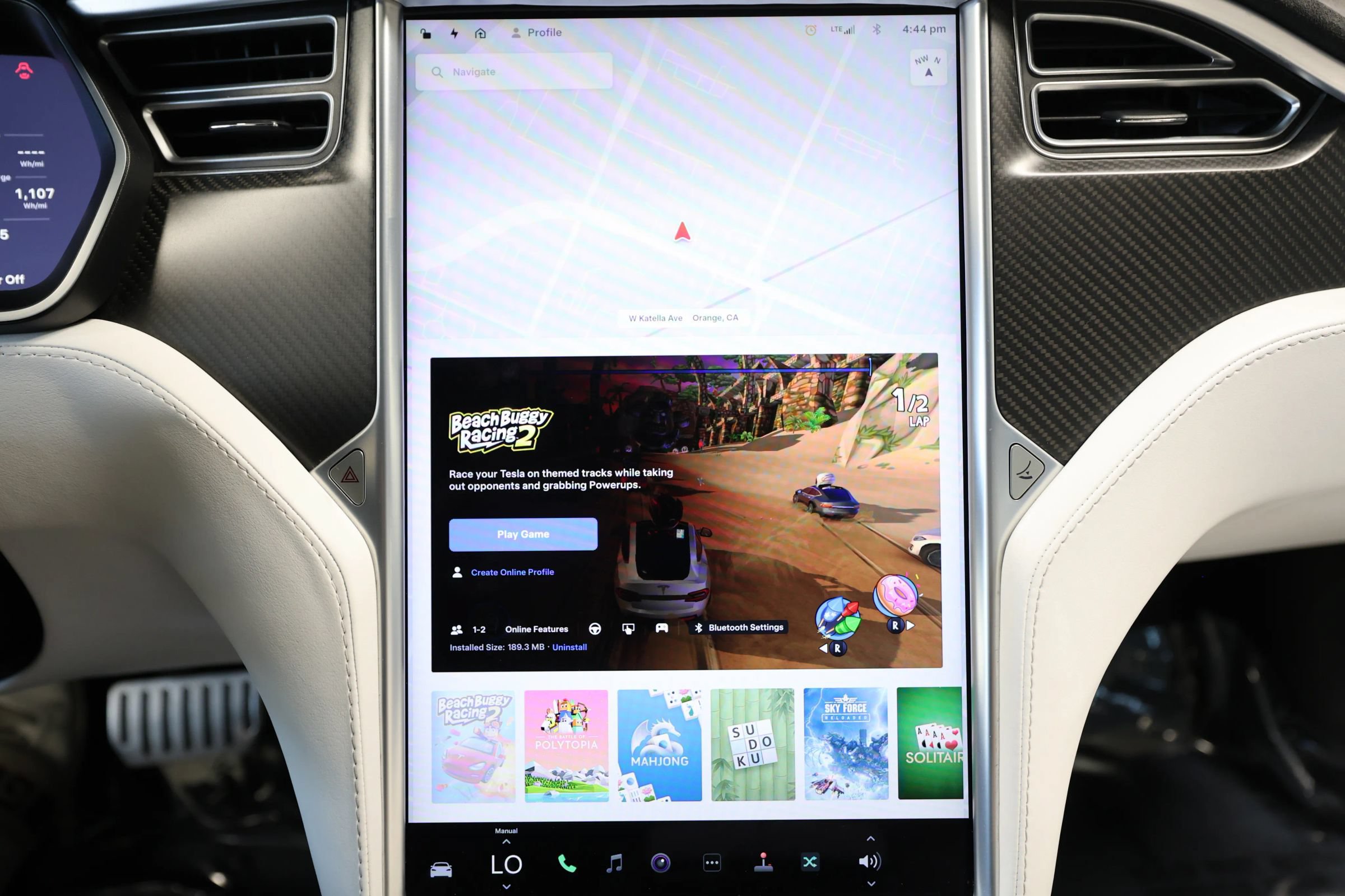 Used 2017 Tesla Model S P100D AWD/4WD image 73