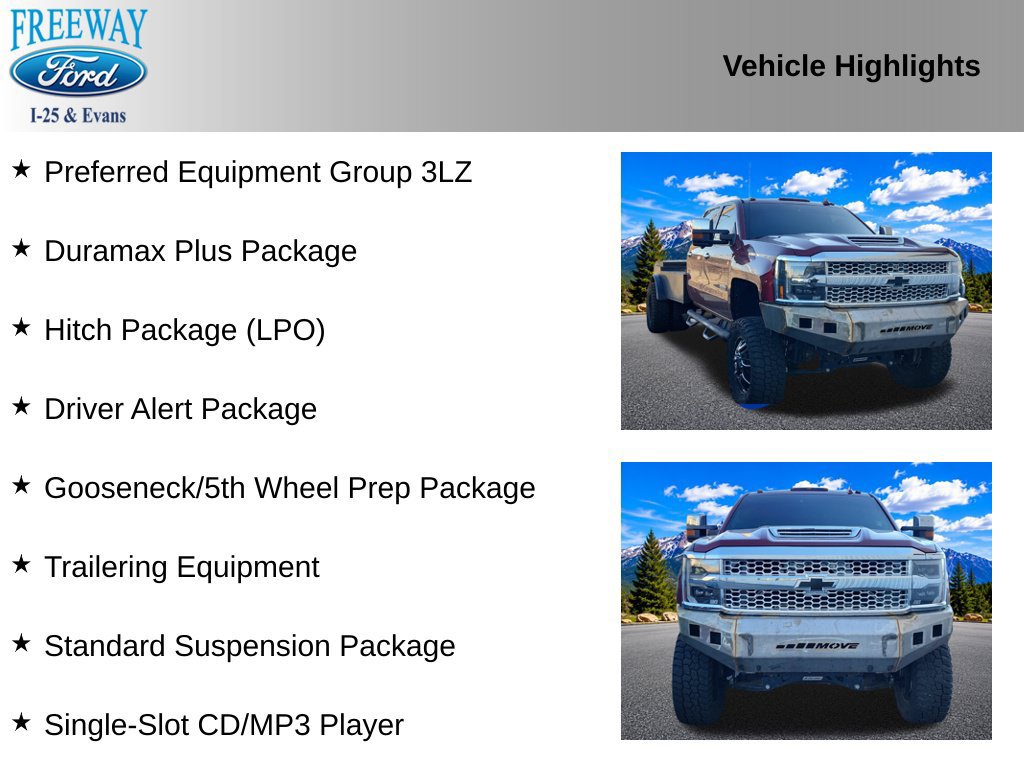 Used 2017 Chevrolet Silverado 3500 High Country w/ Duramax Plus Package AWD/4WD image 2