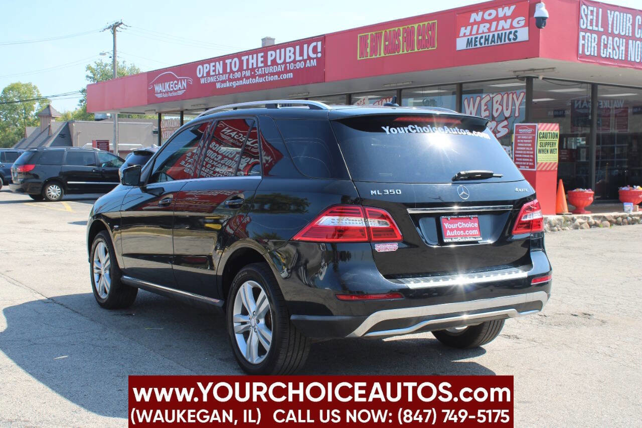 Used 2012 Mercedes-Benz ML 350 4MATIC image 3