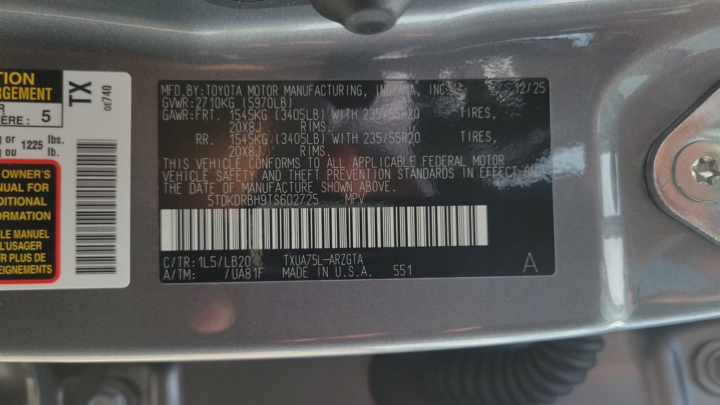 Certified 2026 Toyota Highlander Limited AWD/4WD image 24