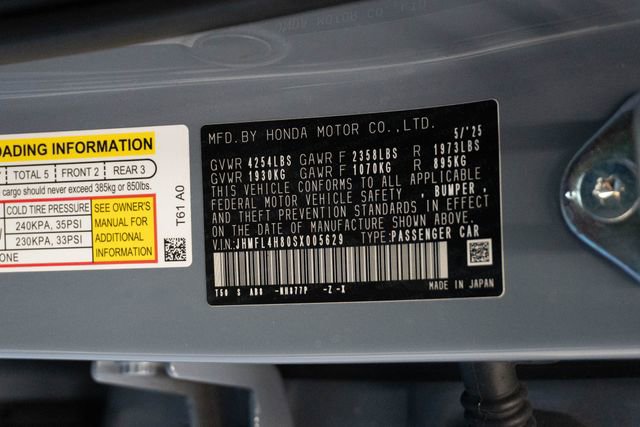 Certified 2025 Honda Civic Sport image 31