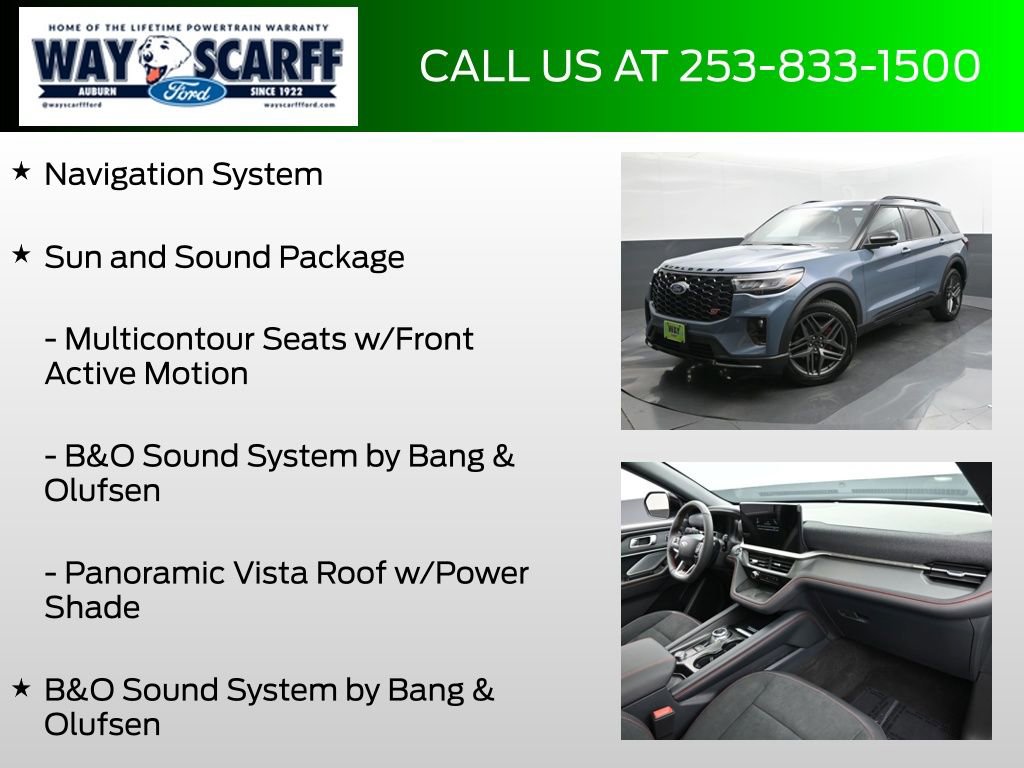 New 2025 Ford Explorer ST w/ Sun And Sound Package image 6