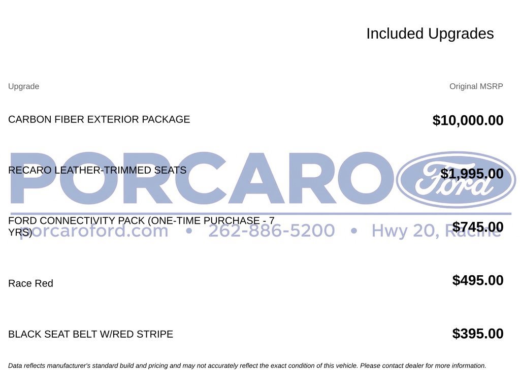 New 2026 Ford Mustang Dark Horse SC w/ Carbon Fiber Exterior Package RWD image 28