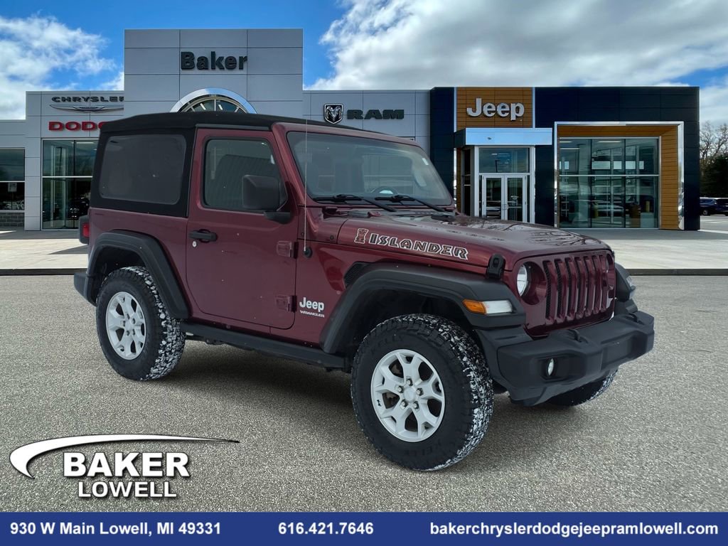 Used 2021 Jeep Wrangler Sport image 1