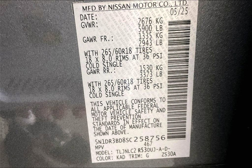 Used 2025 Nissan Pathfinder Rock Creek image 44