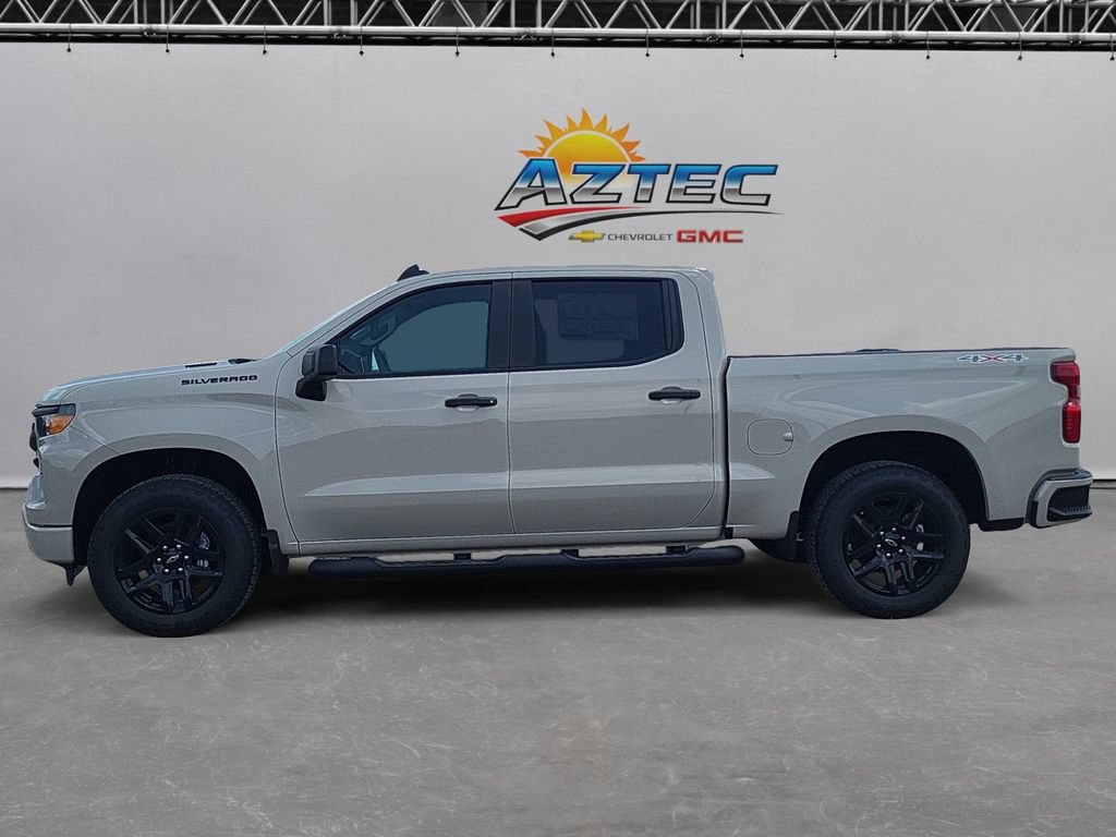 New 2026 Chevrolet Silverado 1500 Custom w/ Turbomax Blackout Package AWD/4WD image 8