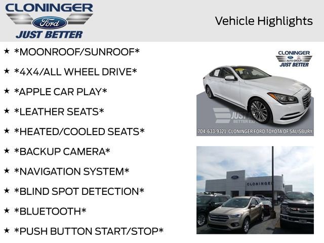 Used 2015 Hyundai Genesis 3.8 w/ Option Group 02 image 4